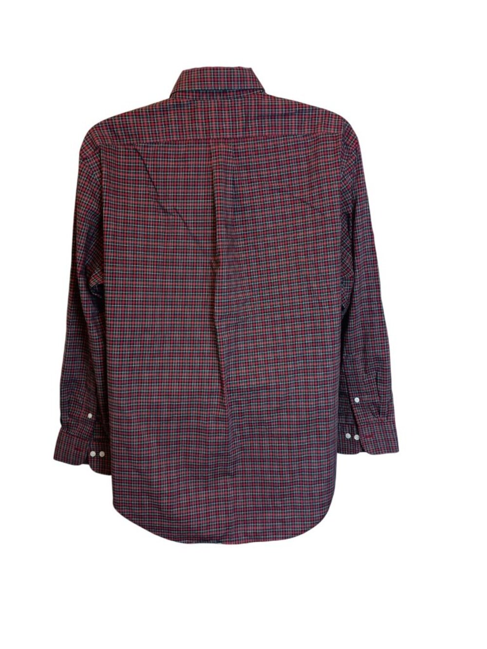 Lauren Ralph Lauren Classic Fit Non Iron Plaid Button Up Long Sleeve Shirt Men's - Picture 4 of 6